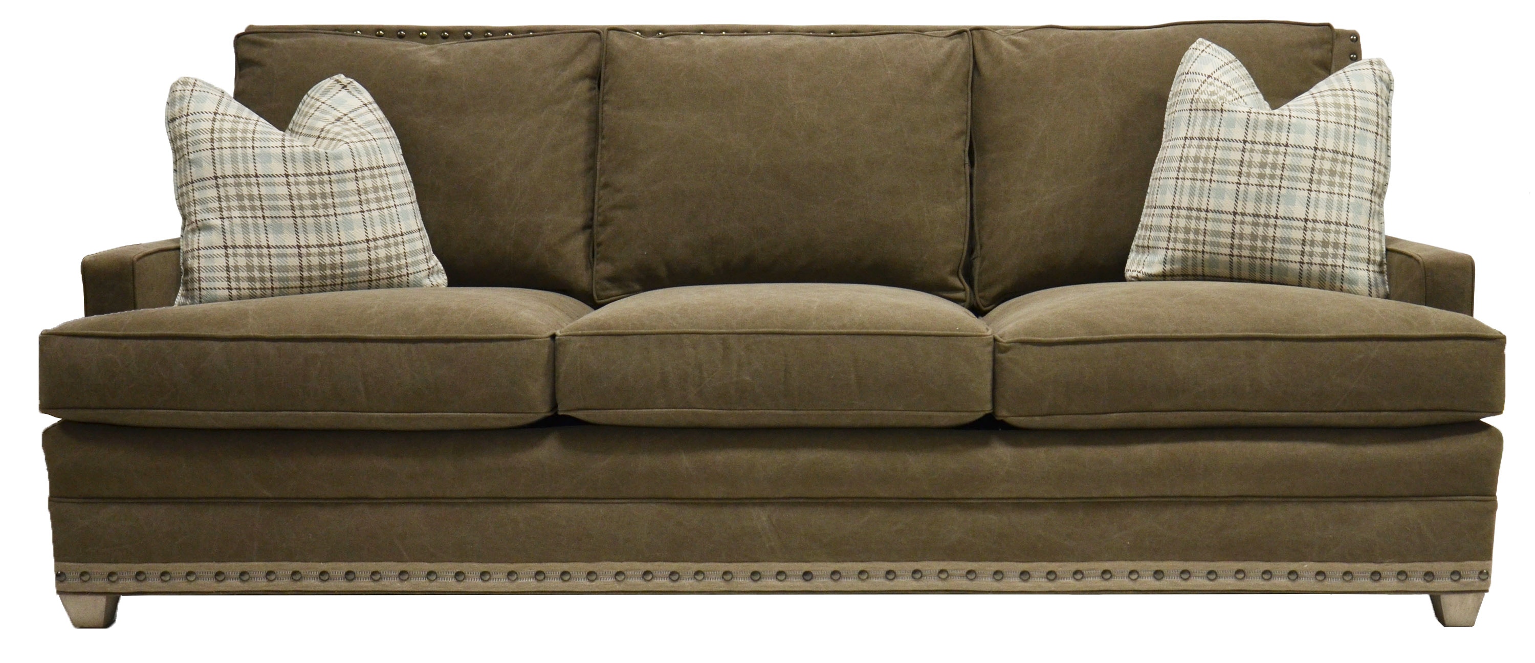 Vanguard Living Room Riverside Sofa 604S Hamilton Sofa & Leather